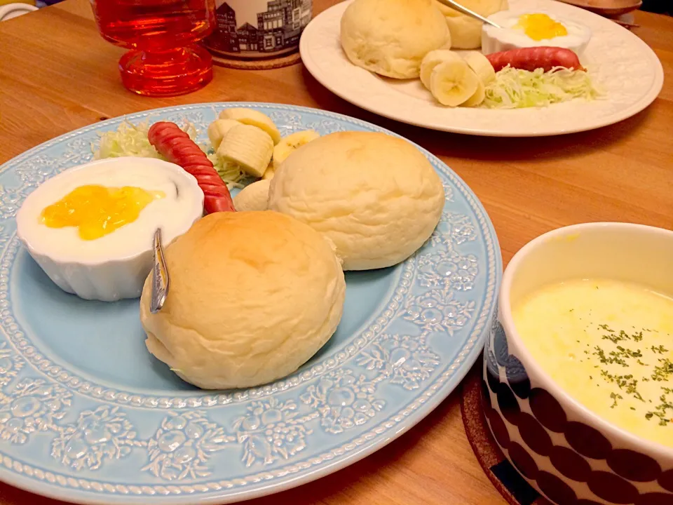 Snapdishの料理写真:2月9日の朝ごはん☀︎|Sanjiさん