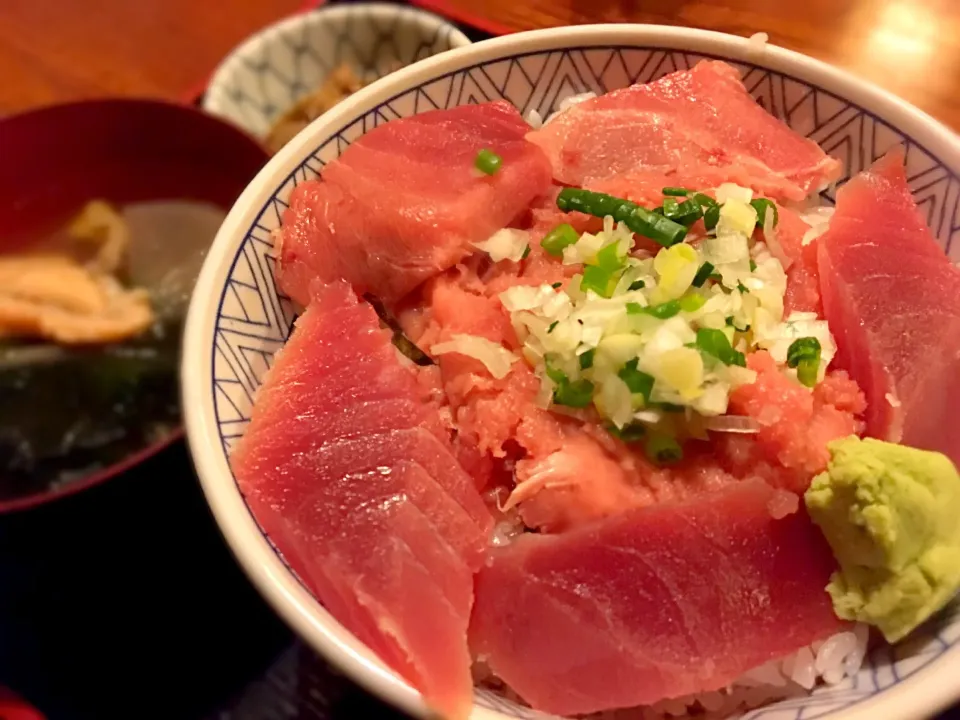 Snapdishの料理写真:ねぎまぐろ丼|こさん