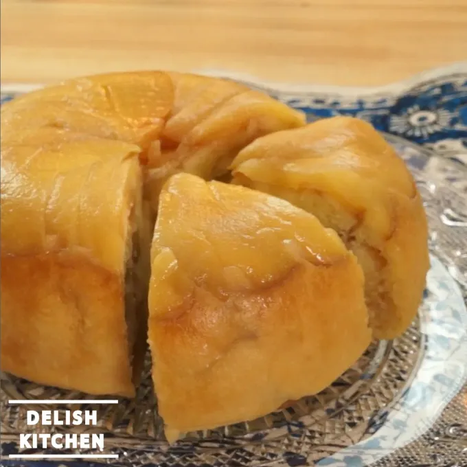 【動画】炊飯器りんごケーキ＃delishkitchen|DELISH KITCHENさん