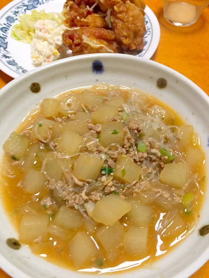 今日の晩ご飯
大根麻婆|うさぽん727さん