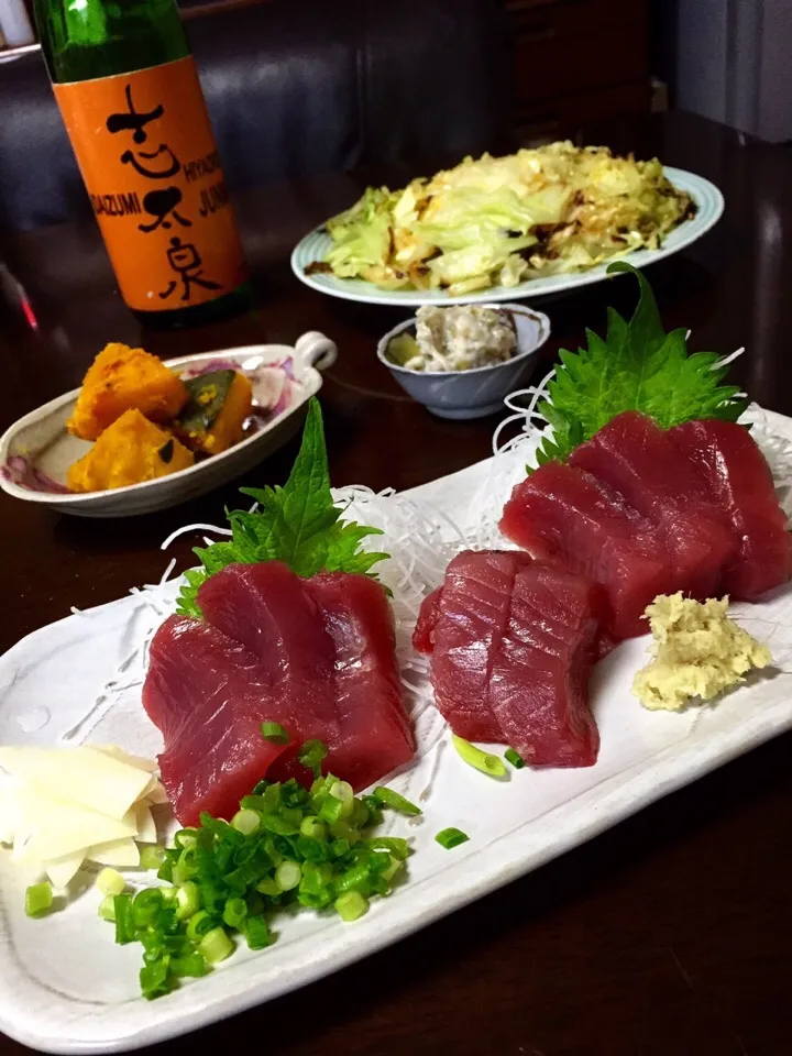 Snapdishの料理写真:✨漢のヘルシー晩ご飯✨|中さんさん