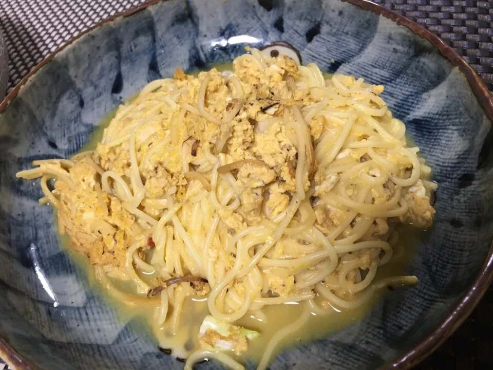 糖質0麺卵とじ中華パスタ風|Tatsuya  Teranishiさん