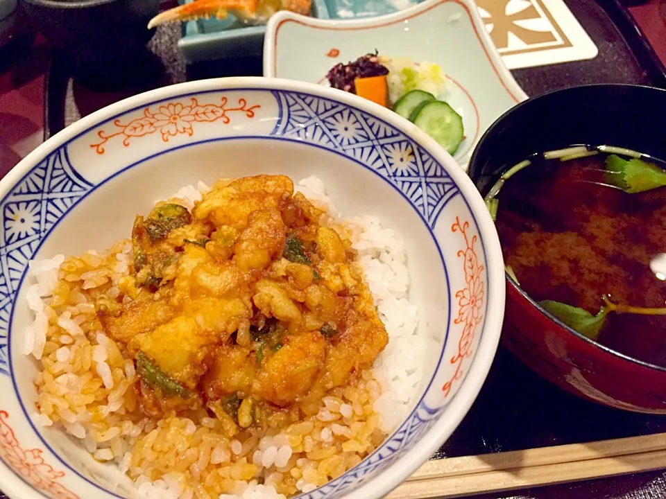 〆の天丼|流線形さん