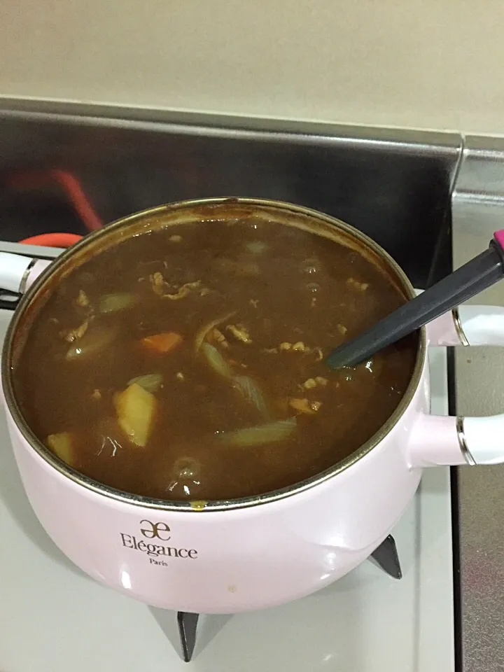 大量に作ってしまったカレー（笑）|たかみさん