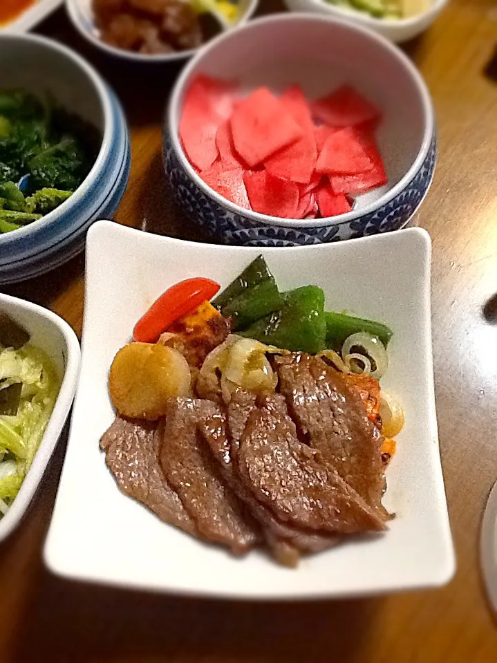 焼き肉丼|エルダーフラワーさん