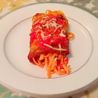 Snapdishの料理写真:Spaghetti Stuffed Eggplant Rollantini|Ricky Caratozzoloさん