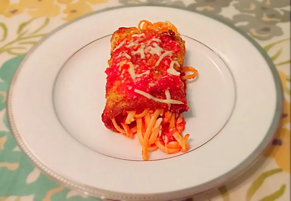 Spaghetti Stuffed Eggplant Rollantini|Ricky Caratozzoloさん