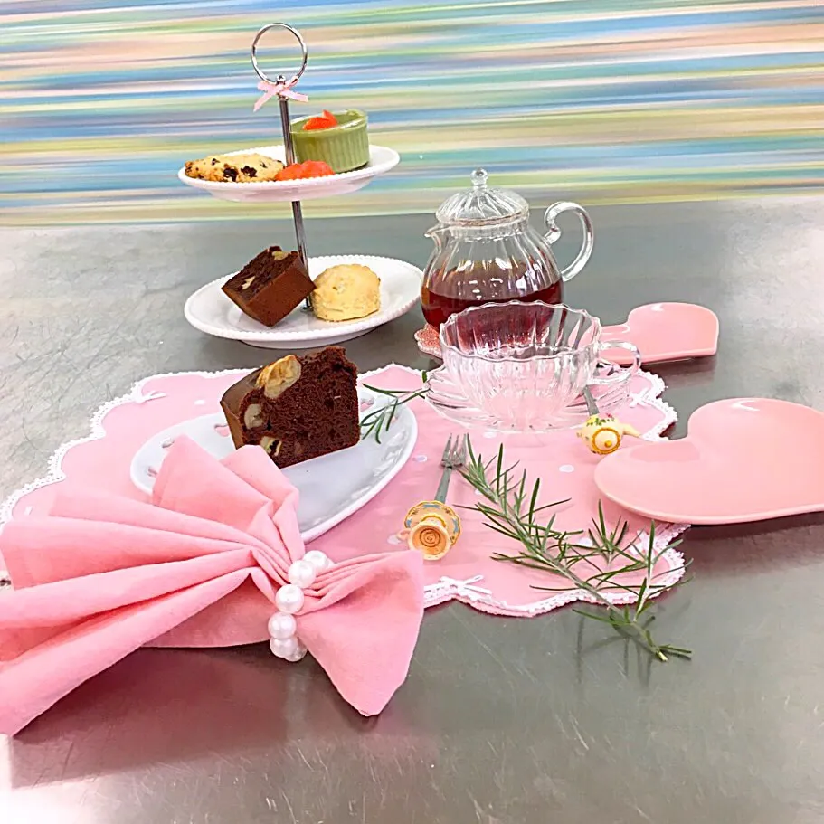 ゆるベジの先生手作り！バレンタインTea party💕
私は紅茶講師として✨|Seikoさん