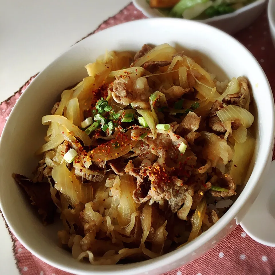 Snapdishの料理写真:牛丼|hanairoさん