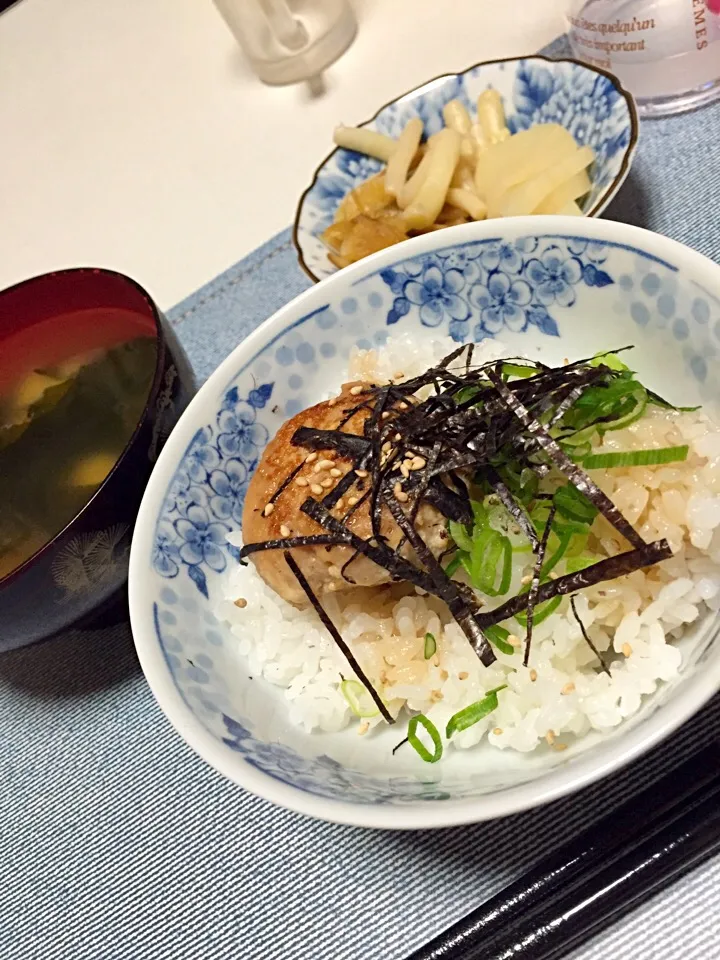 鶏つくねの月見丼|riccoさん