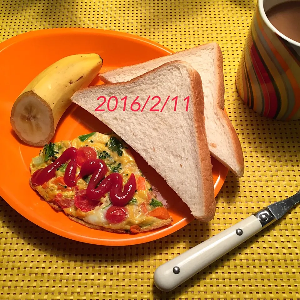 Snapdishの料理写真:朝ごはん 2016・2・11|ローゼルさん