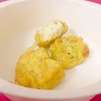 Chicken tofu patty for kids|afnizarmohdさん