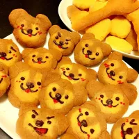 Snapdishの料理写真:ダッフィーいっぱいクッキー|きらきら❁*·⑅さん