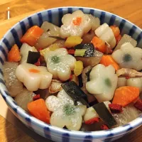 izoomの料理 フライパンひとつで出来る おでんもどき  【Something like oden】