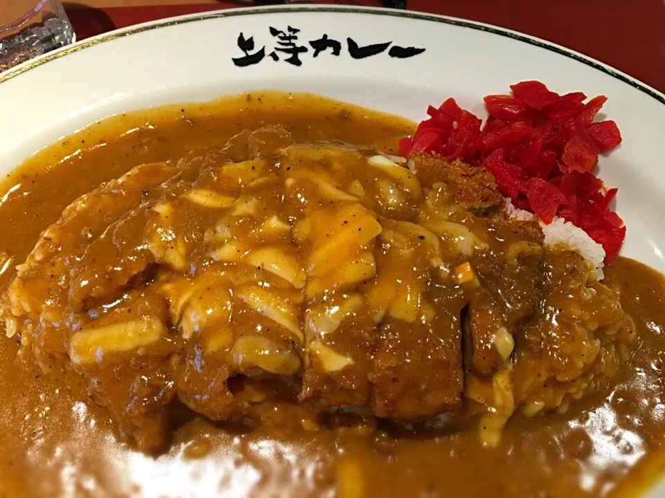 トンカツカレー チーズトッピング|chan mitsuさん