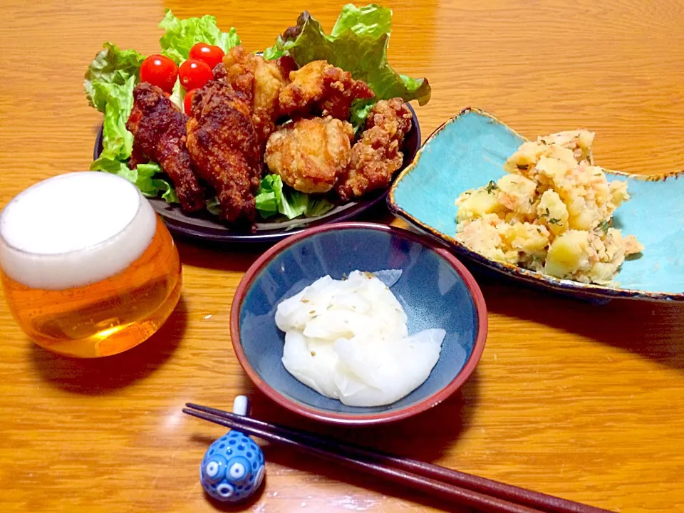 Snapdishの料理写真:2016建国記念の日…晩ご飯🍻|風流料理人さん