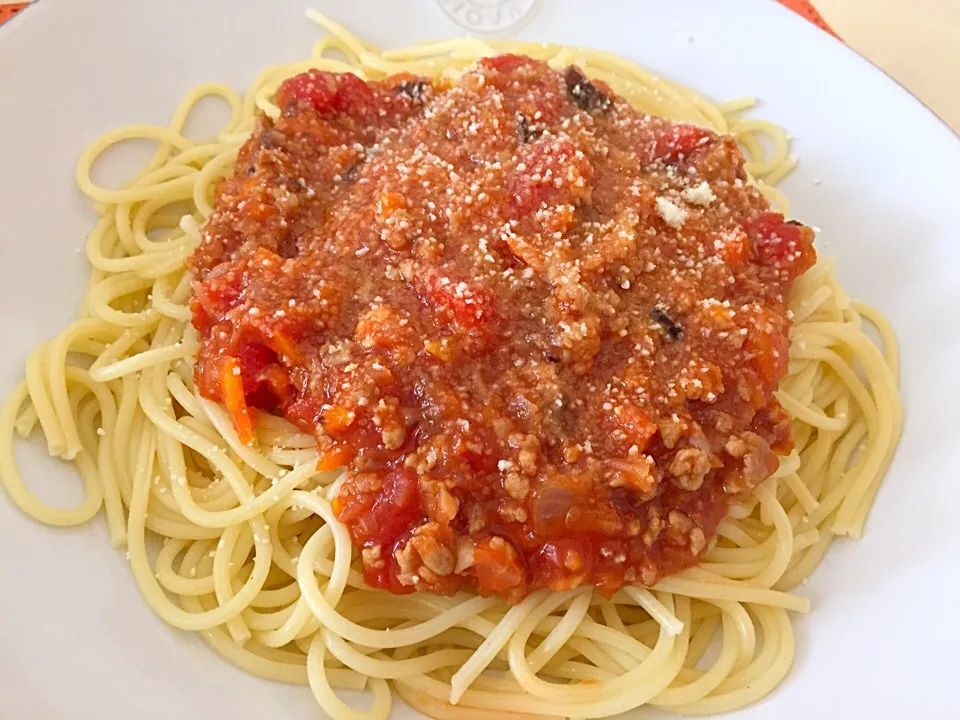 ミートソーススパゲッティ|きっちんさん