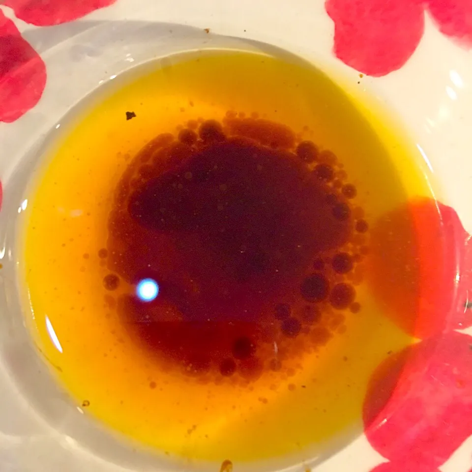 Snapdishの料理写真:Roasted red pepper dipping oil 😋🌶🍴.X|michelle inglisさん