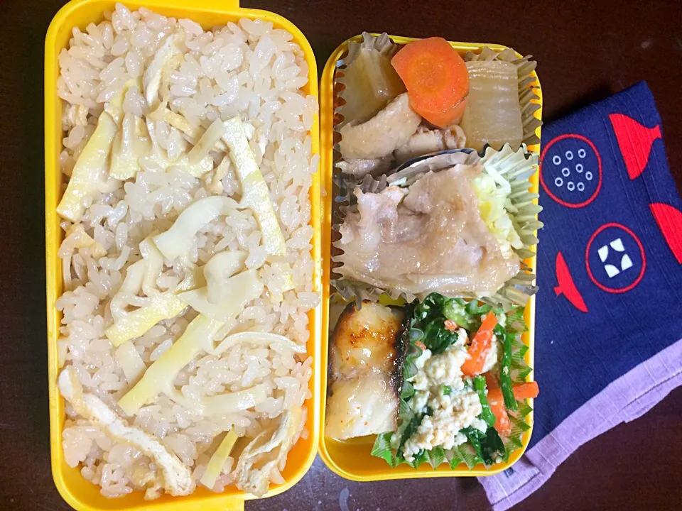 たけのこごはん弁当|Naoko Ichihashiさん