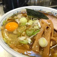 Snapdishの料理写真:生たまごラーメン|Sayaka Sugiuraさん