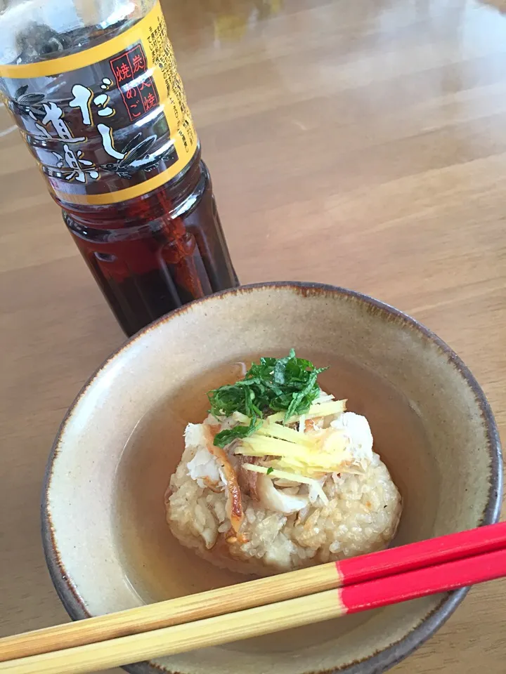 鯛めしの焼きおにぎり茶漬け|mameさん