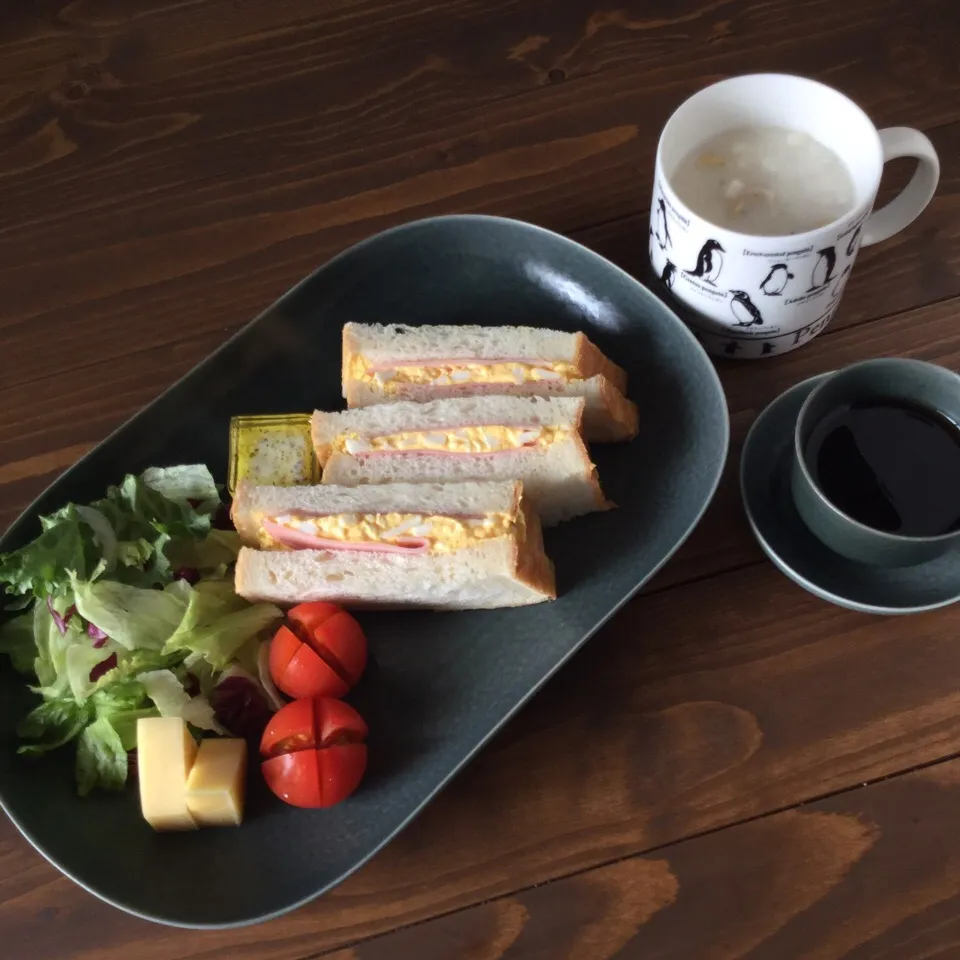 今日の朝ごはん|ぺんぎんさん