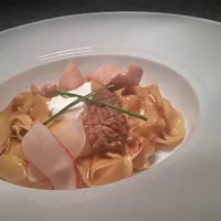 Braised Rabbit, Rabbit Loin, Paperdelle, Creme Fraiche, Rabbit Sauce|TheEffinChefさん