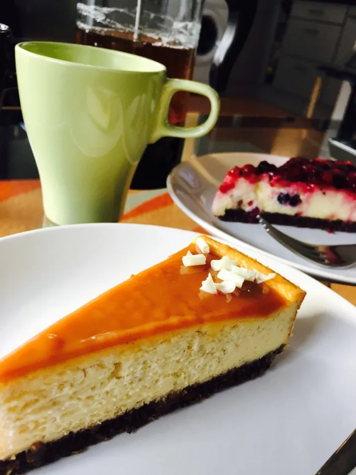 Caramel banana cheesecake @Cake shop|yu-riさん