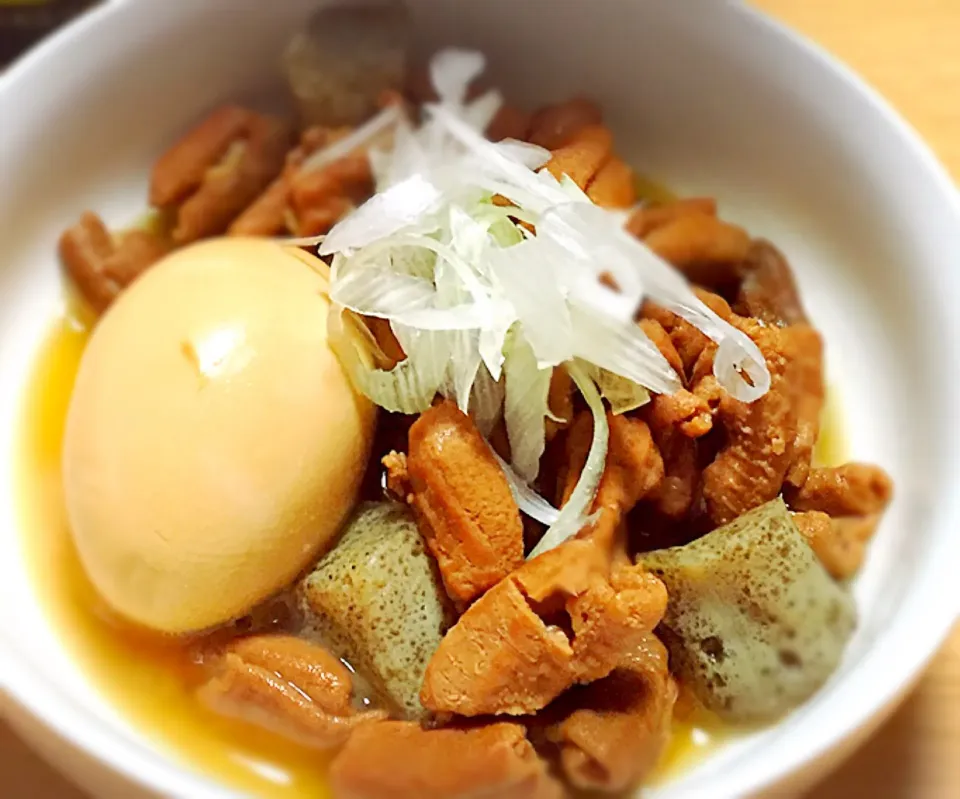 モツ白だし煮( *ˊᗜˋ* )|hiroeさん