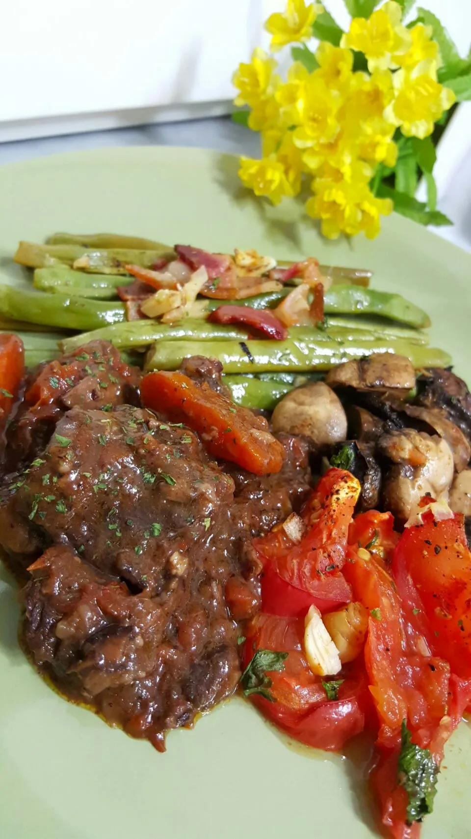 Home cooked Beef stew with mushroom & beans|Chef.on.trainingさん