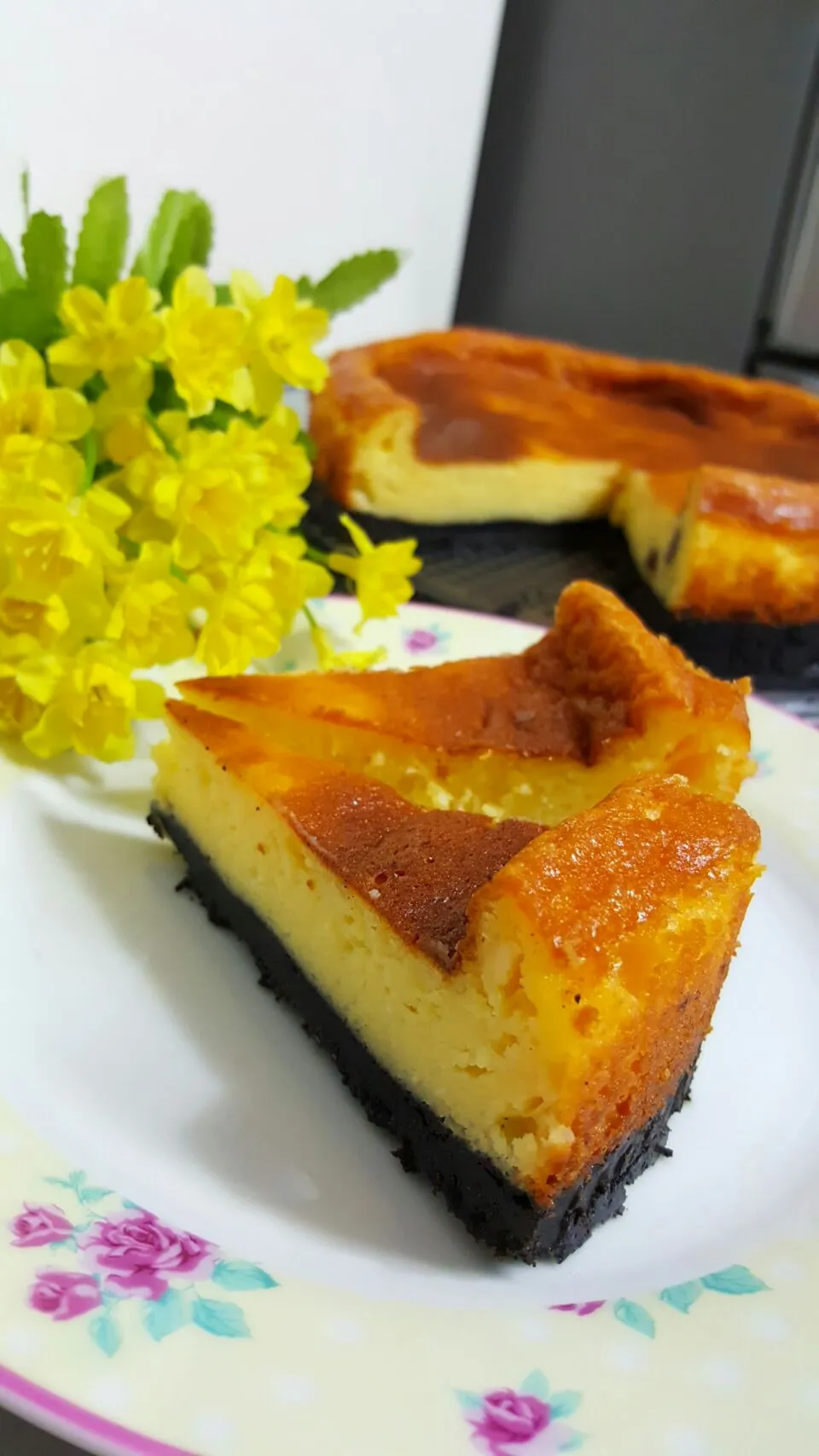 Snapdishの料理写真:Cheesecake with oreo Crust 

 #cheesecake #oreo|Chef.on.trainingさん