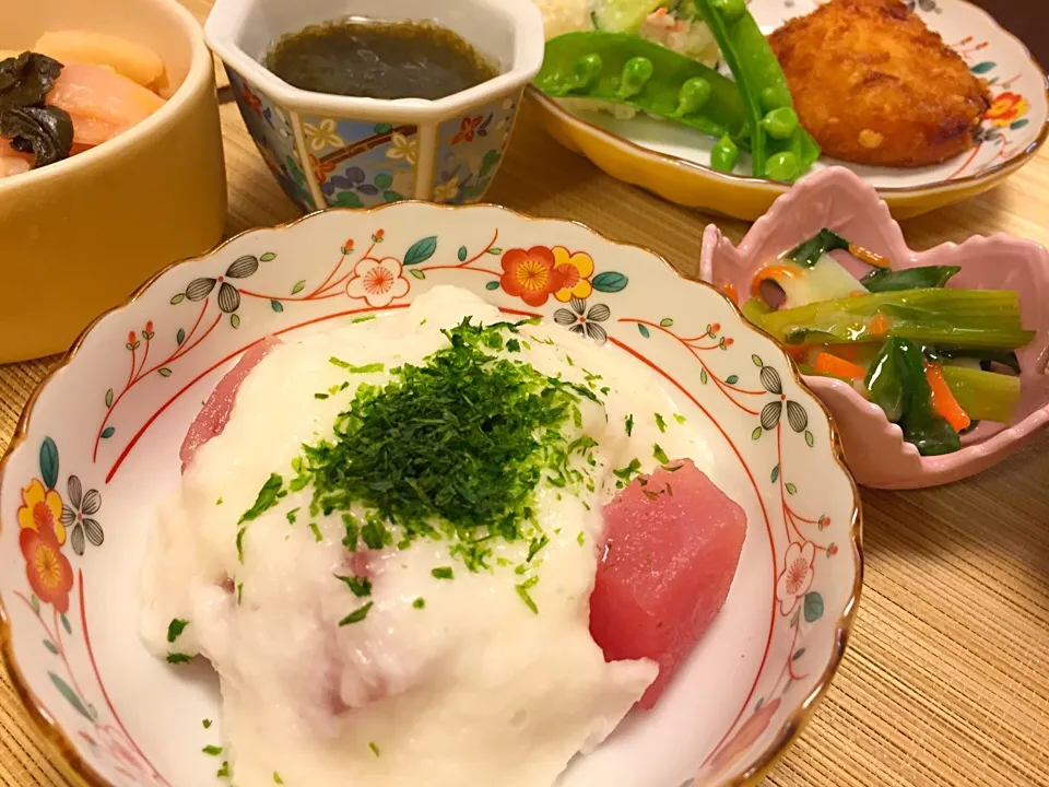 Snapdishの料理写真:今日の夕飯★山かけ|sono.kさん