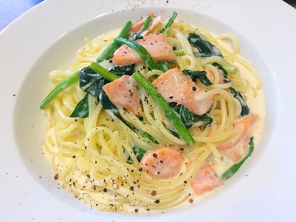 Tuna Spaghetti with Horenso|Food Gardenさん