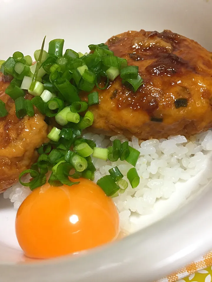 Snapdishの料理写真:つくね丼|あずきさん