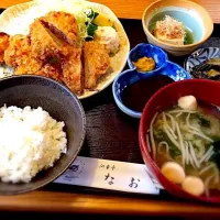 Snapdishの料理写真:ヒレカツ定食|鬼わこさん