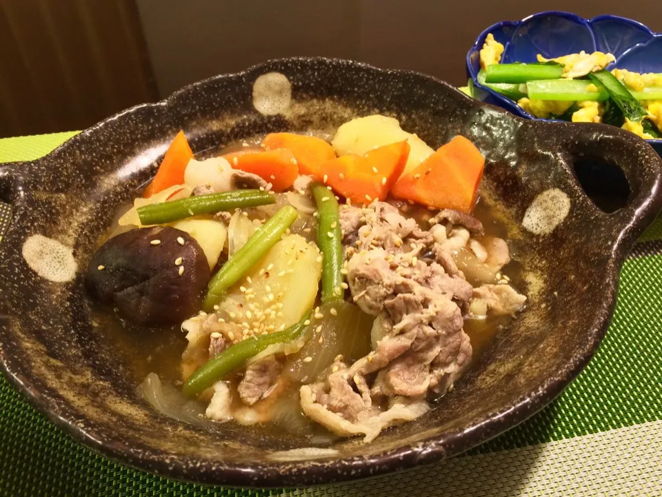 Snapdishの料理写真:豚肉の肉じゃが|Jun  Sakamotoさん