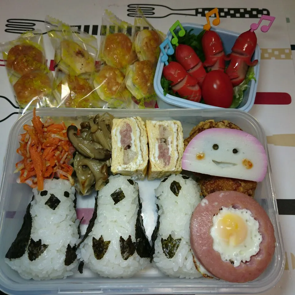 Snapdishの料理写真:2月13日(土)　高校生女子部活弁当🎵|クッキングおやぢさん