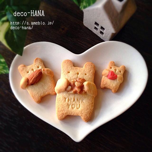 ダイソーの親子くまクッキー型セリアのクッキースタンプのコラボ さとみ Satomi Foodart Snapdish スナップディッシュ Id Xsq4aa