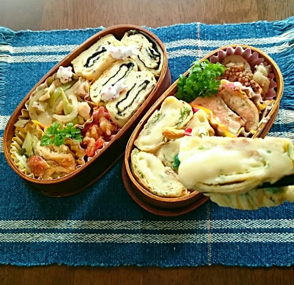 玉子焼きお弁当～😆❤|ゆず( ˘ ³˘)♥さん