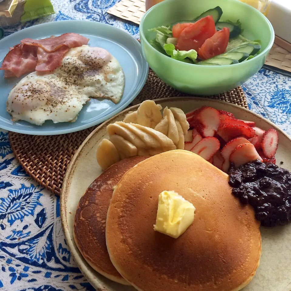 パンケーキの朝ごはん|shizuhoさん