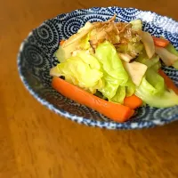 Snapdishの料理写真:5分でできる野菜炒め|クックさん