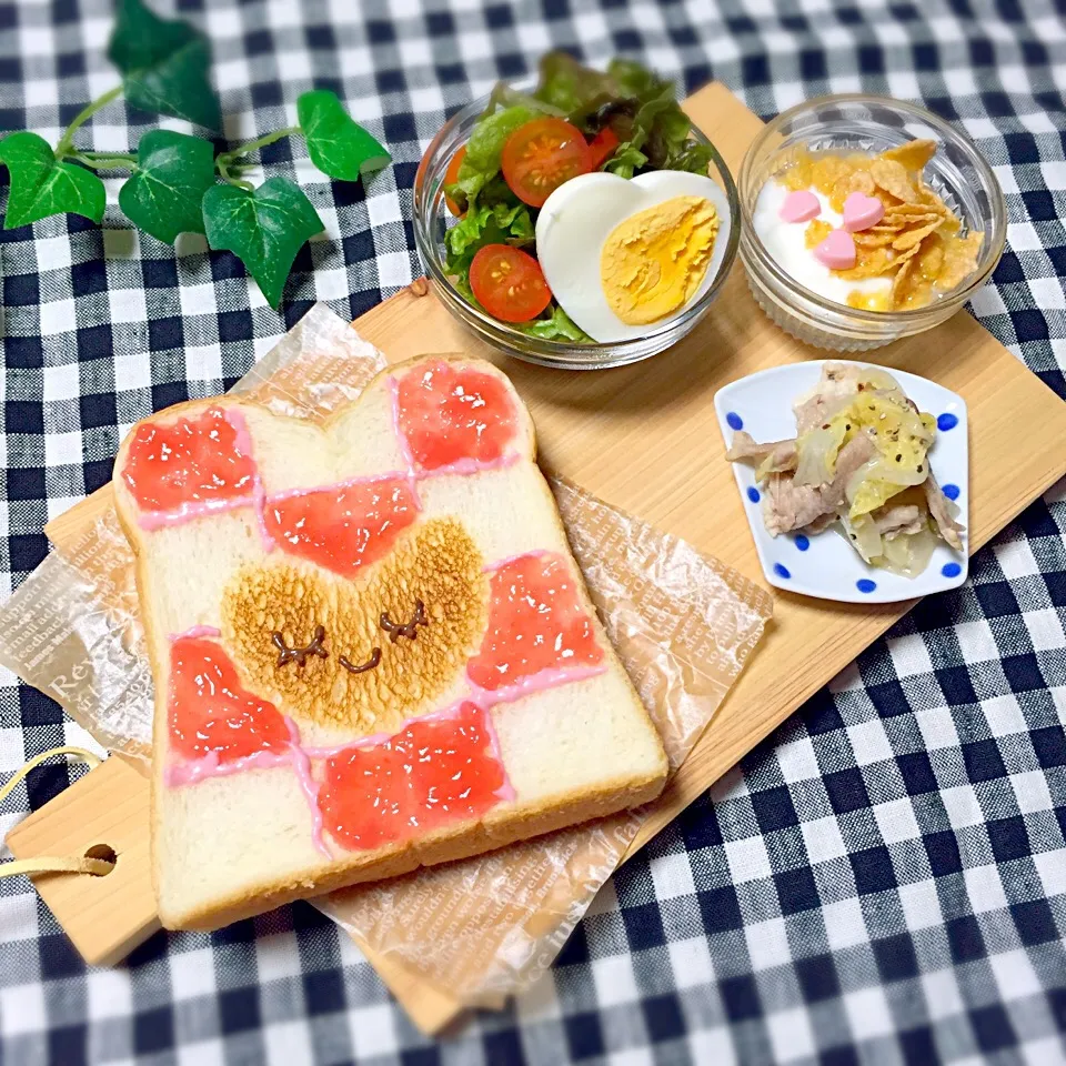 息子の朝食|キナリさん