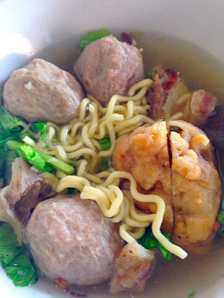 Snapdishの料理写真:bakso Gunung Kidul #Indonesia|Tyas Kasmariさん