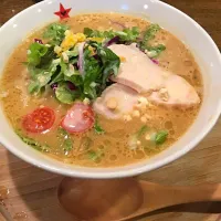 Snapdishの料理写真:チョコ味噌ラーメン|みおさん