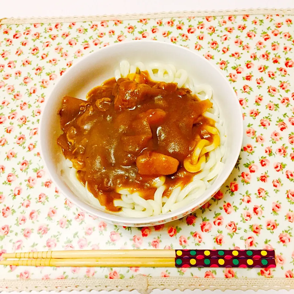 カレーうどん|まりぼんぼんさん