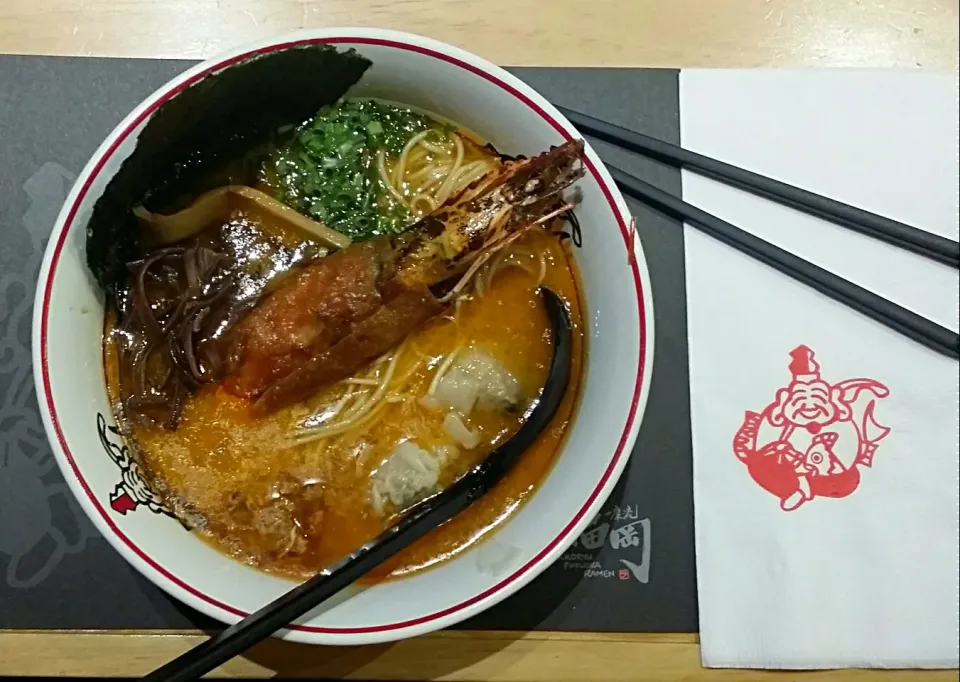 Snapdishの料理写真:Ebi Wanton Tonkatsu|Marie B.さん