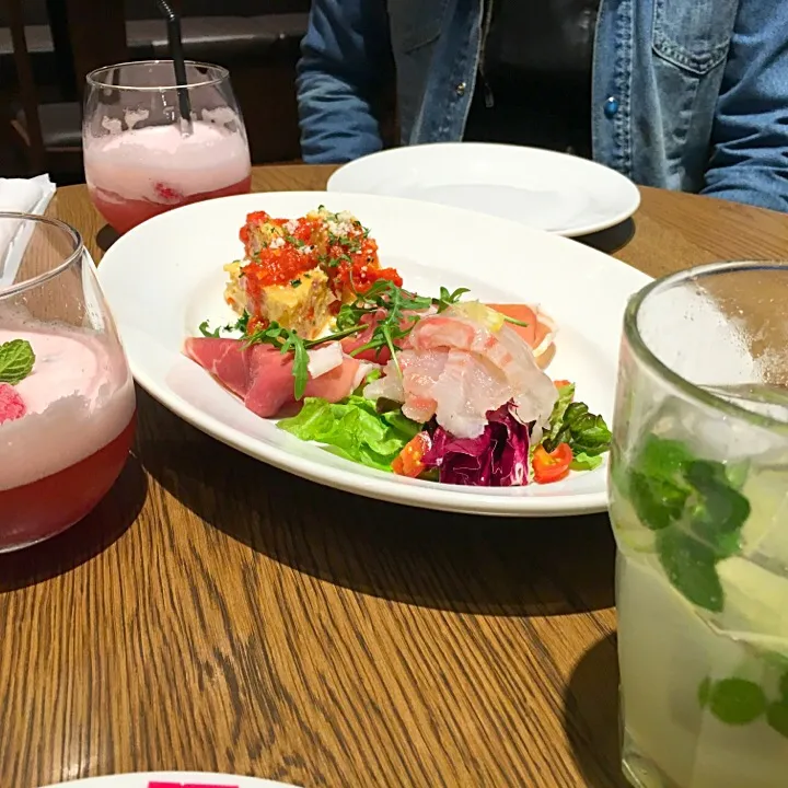 Snapdishの料理写真:女子会（≧∇≦）|てんてんさん