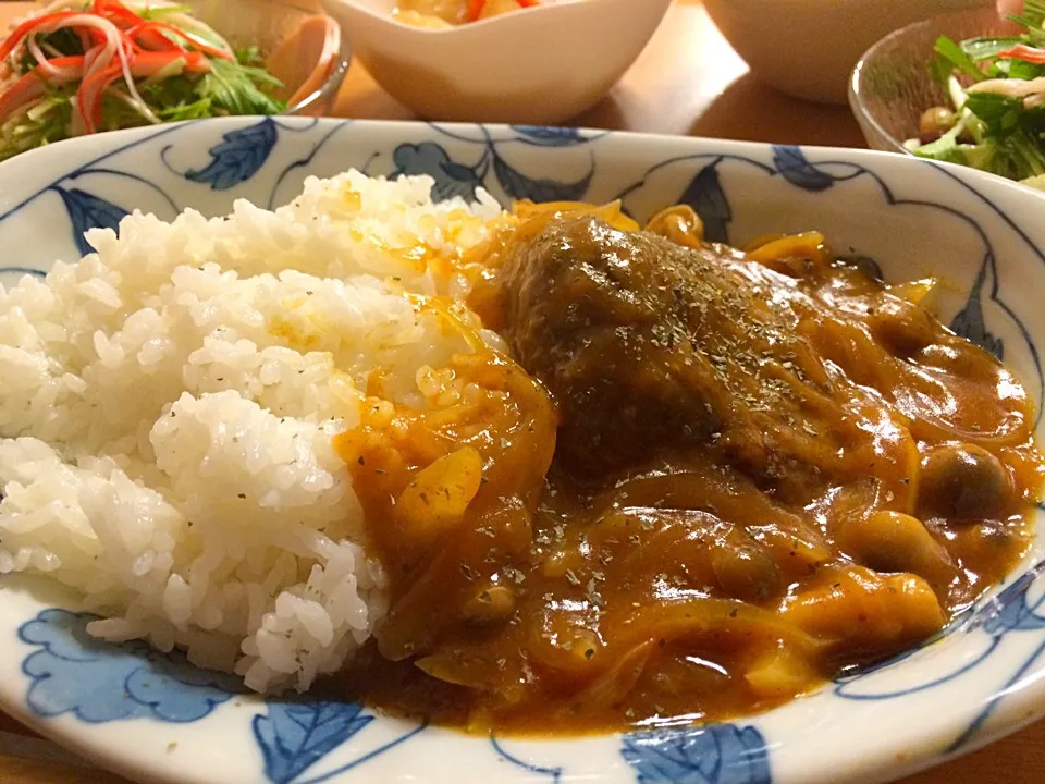 今日の晩御飯(*^^*)
ハンバーグカレー | 李映林さんのレシピ【オレンジページnet】プロに教わる簡単おいしい献立レシピ|chunさん