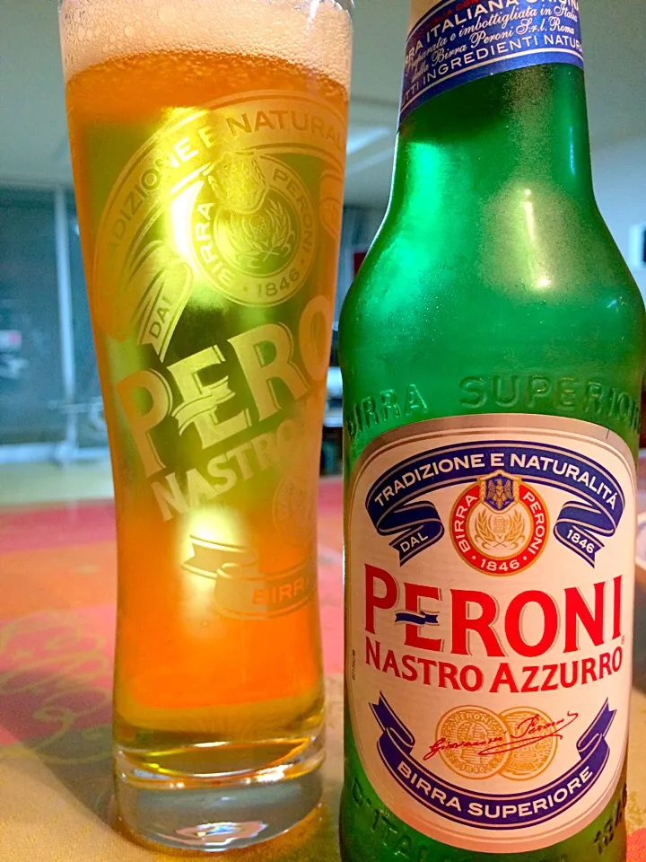 Peroni Nastro Azzurro Birra Italia|Jeryさん