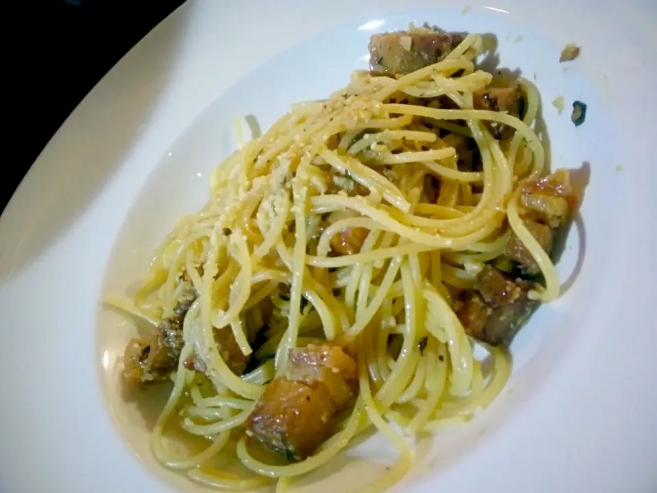 roast pork spaghetti|Lychee Laiさん